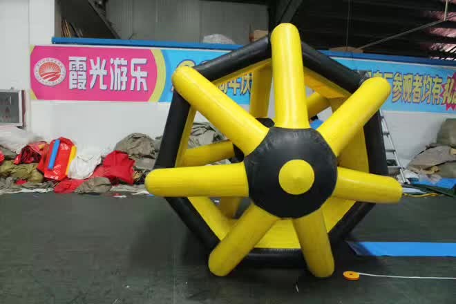 北京黄色水上滚筒球