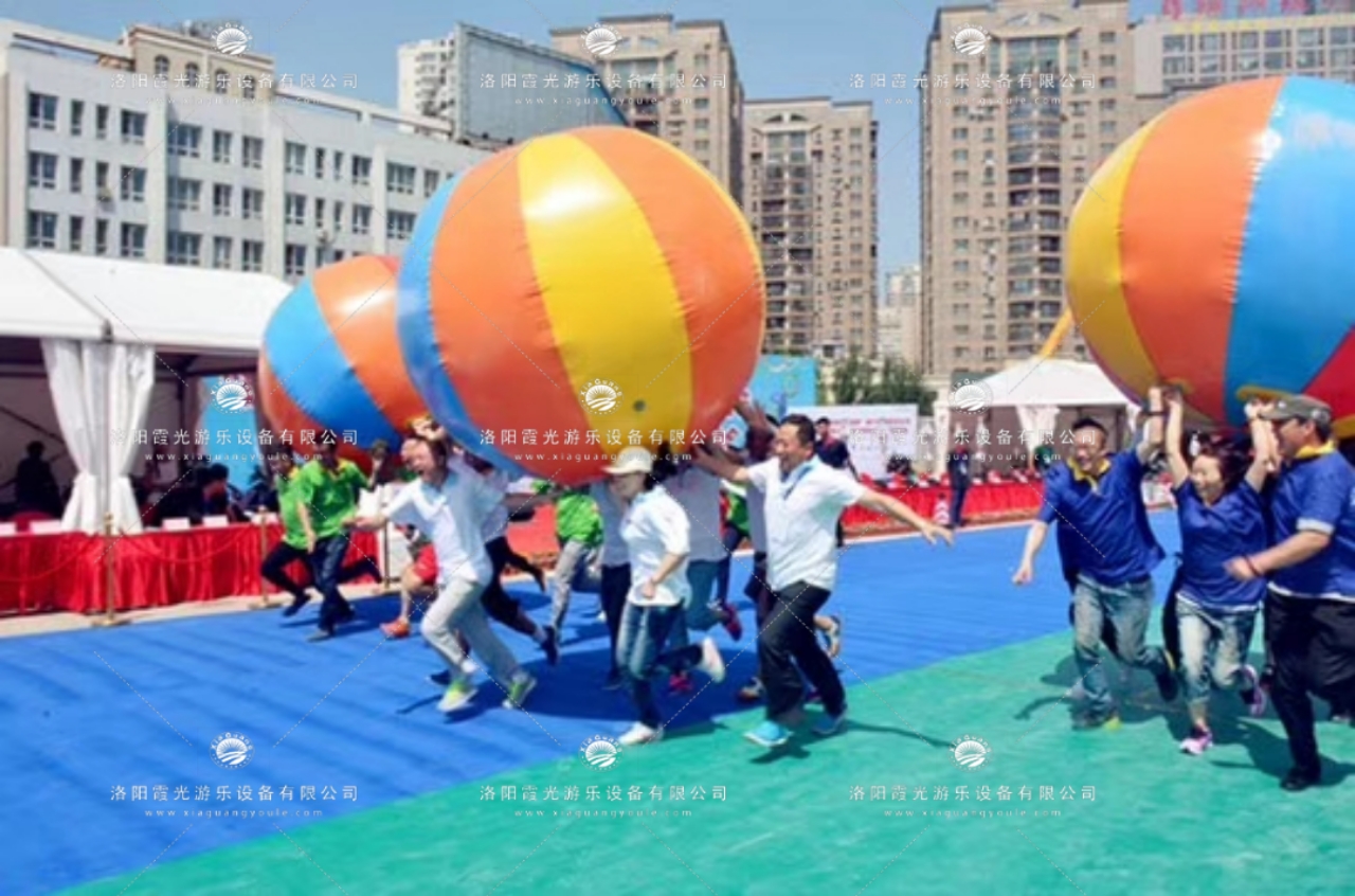 北京充气大球竞速